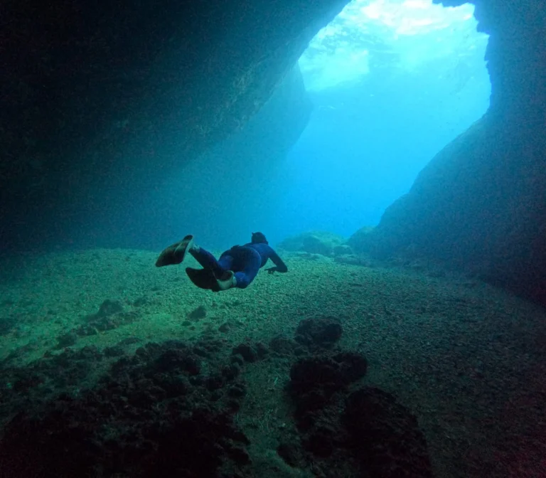 Fun dives at Training Week at Kalamata Freediving