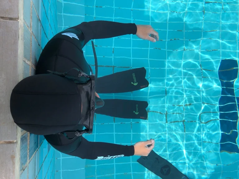 Pool Training  at Training Week at Kalamata Freediving